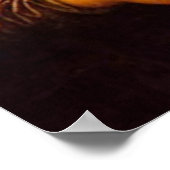 モナリサ飲みビアビール愛好家 ポスター (角)