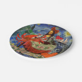 モナリザおもしろい〔占星術の〕十二宮図 お洒落 ペーパープレート (アングル)