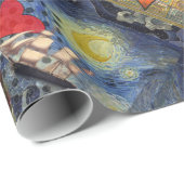 モナリザおもしろい〔占星術の〕十二宮図 お洒落 ラッピングペーパー (ロールコーナー)