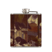 モナリザとその猫 フラスク (裏面)