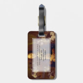 モナリザとその猫 ラゲッジタグ (裏面縦)