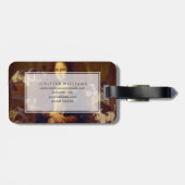 モナリザとその猫 ラゲッジタグ (裏面横)