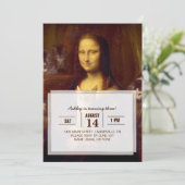 モナリザとその猫 招待状 (スタンド正面)