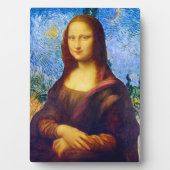 モナリザとヴァンゴッホ フォトプラーク (正面)