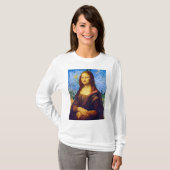 モナリザとヴァンゴッホ Tシャツ (正面フル)