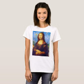 モナリザとヴァンゴッホ Tシャツ (正面フル)