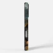 モナリザと優雅な灰色の猫 Case-Mate iPhoneケース (裏面 / 右)