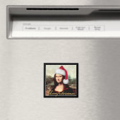 モナリザのクリスマスサンタハット マグネット (インサイチュ (食洗機))
