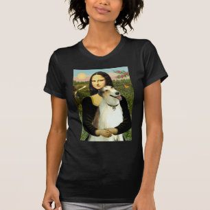モナリザのボルゾイ Tシャツ