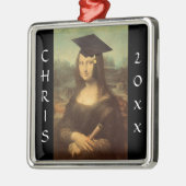 モナリザの卒業の日 メタルオーナメント (左)