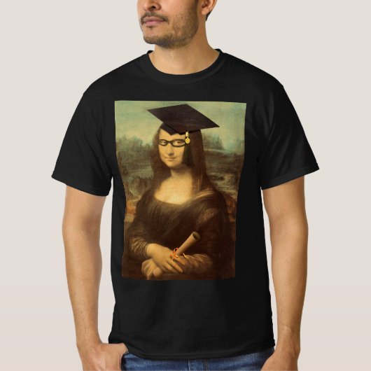 モナリザの卒業 Tシャツ (正面)
