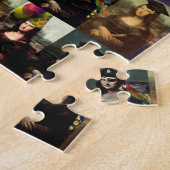 モナリザの多くの顔 ジグソーパズル (側面)