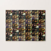 モナリザの多くの顔 ジグソーパズル (横)