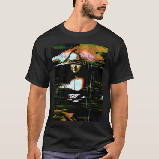 モナリザの異常 Tシャツ (正面)