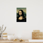 モナリザの詳細, c.1503-6 ポスター (キッチン)