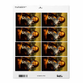 モナリザはジラフェスを愛す ラベル (フルシート)