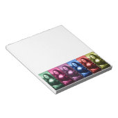 モナリザアニマルプリントレインボー ノートパッド (アングル)