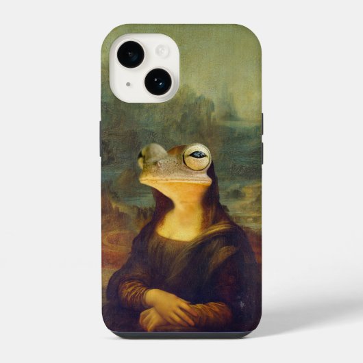 モナリザカエル iPhoneケース (裏面)