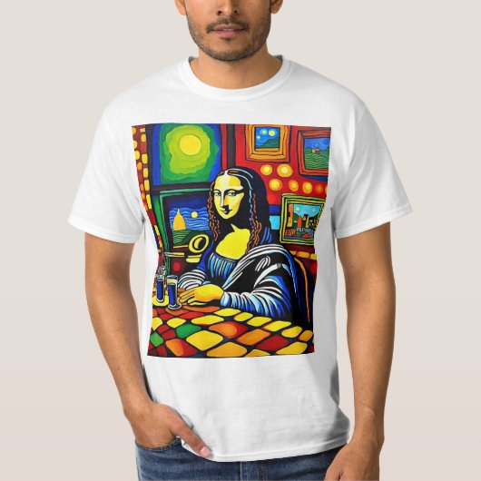 モナリザカフェ2 Tシャツ (正面)
