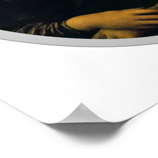 モナリザカーニバル切り出しポスター ポスター (角)