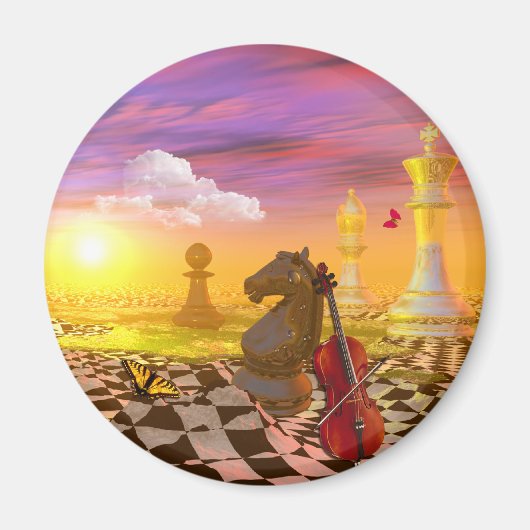 モナリザダヴィンチシュルレアリズム マグネット (正面)