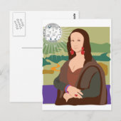 モナリザディスコレディ ポストカード (正面/裏面)