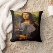 モナリザハグスエレファント クッション (ブランケット)