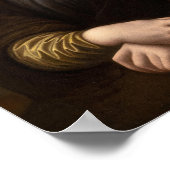 モナリザバイレオナルド・ダ・ヴィンチ ポスター (角)