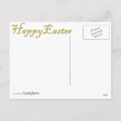 モナリザバニーイヤーイースター シーズンポストカード (裏面)