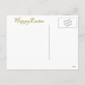 モナリザバニーイヤーイースター シーズンポストカード (裏面)