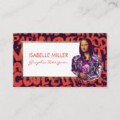 モナリザパンクアート                                 名刺 (正面)