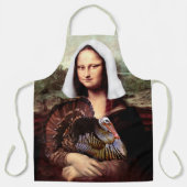 モナリザピルグリム感謝祭 エプロン (正面)