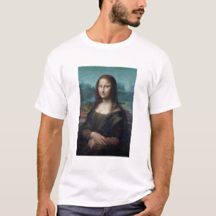 モナリザファムビジュアルアートレオナルドダヴィンチパイ Tシャツ