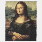 モナリザフリースブランケット フリースブランケット (正面)