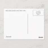 モナリザポストカード ポストカード (裏面)