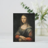 モナリザポストカード(代替バージョン) ポストカード (スタンド正面)