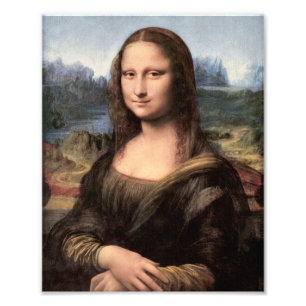 モナリザポートレート絵画ズ フォトプリント