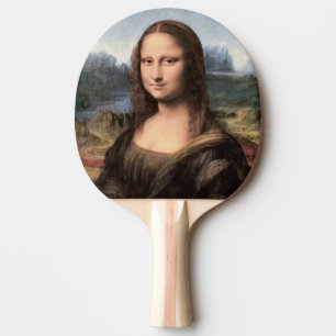 モナリザポートレート絵画ズ 卓球ラケット