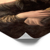 モナリザポートレート絵画/ ポスター (角)