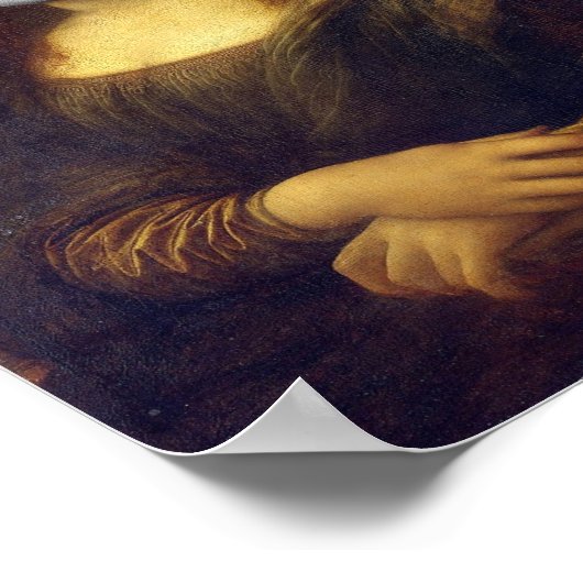 モナリザマスク ポスター (角)