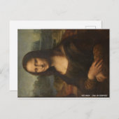 モナリザレオナルドダヴィンチ ポストカード (正面/裏面)