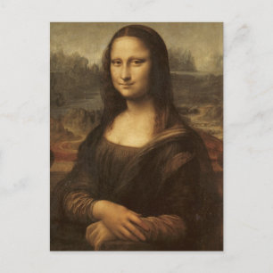 モナリザレオナルド・ダ・ヴィンチ1505年~1513年 ポストカード