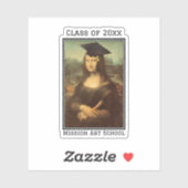 モナリザ卒業ステッカー シール (シート)