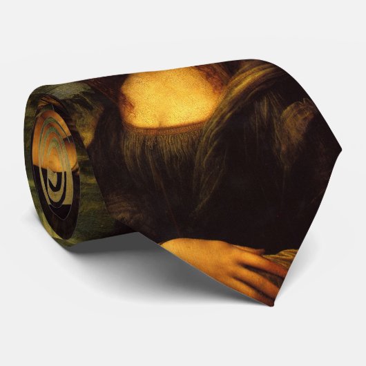 モナリザ口ひげ ネクタイ (ロール)
