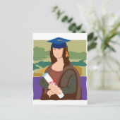 モナリザ大学院 案内ポストカード (スタンド正面)