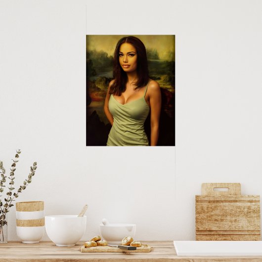 モナリザ519年後 ポスター (キッチン)