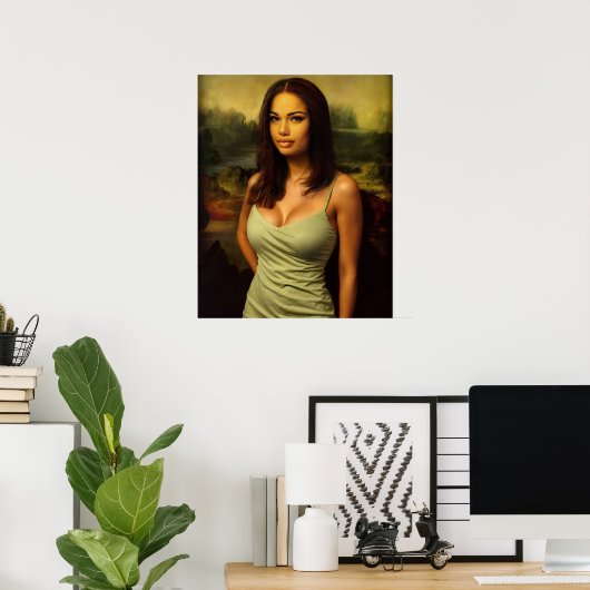 モナリザ519年後 ポスター (ホームオフィス)