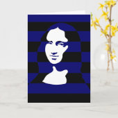 モナリザ カード (黄色い花)