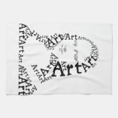 モナリザ キッチンタオル (横)