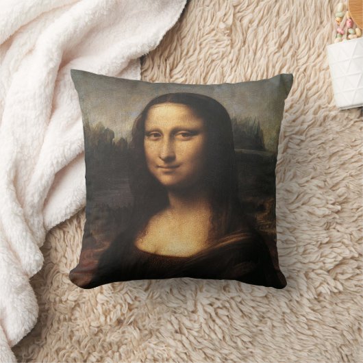 モナリザ クッション (ブランケット)